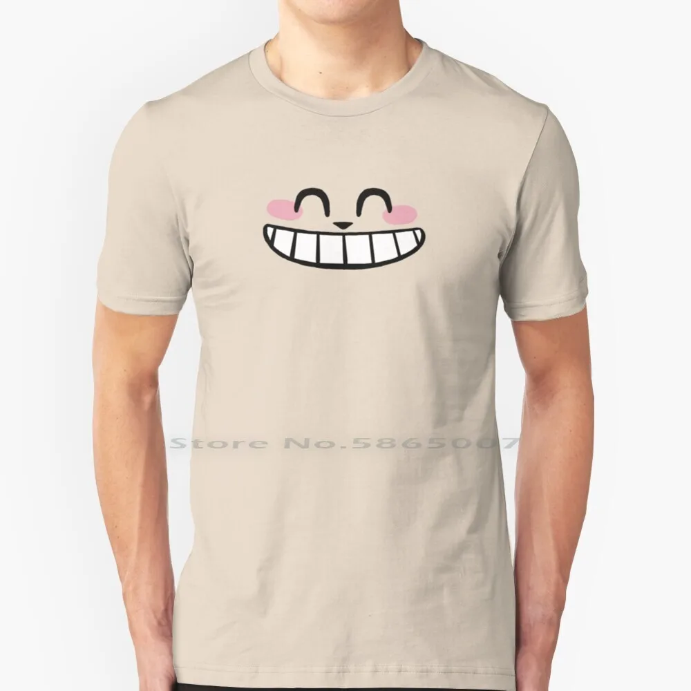 

Kate Kat T Shirt 100% Cotton Kate Kat Smile Studio Ghibli My Neighbor Totoro Netflix Big Size 6xl Tee Gift Fashion