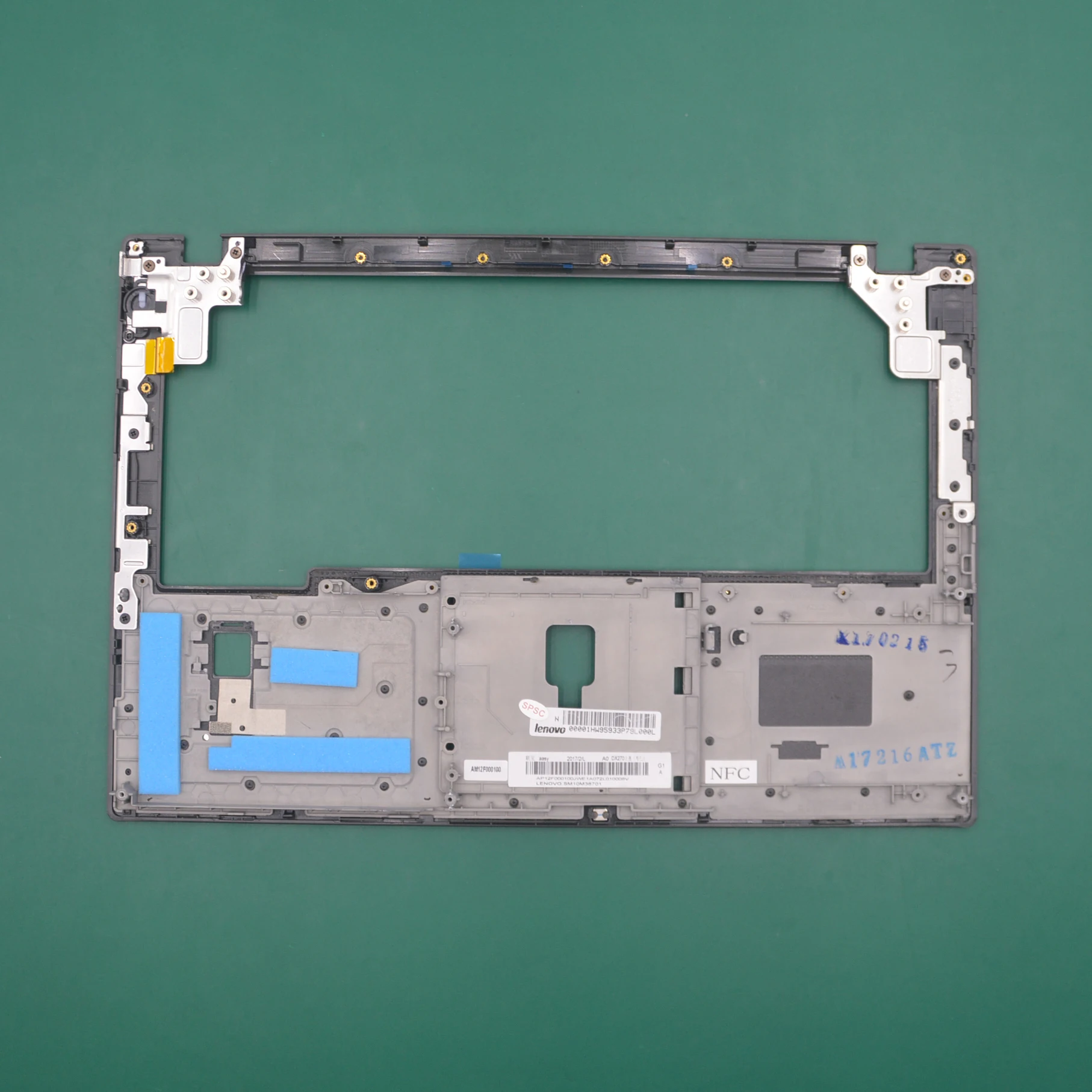 Передняя панель для клавиатуры с корпусом и подсветкой ThinkPad X270 20HM 20HN 01HW959