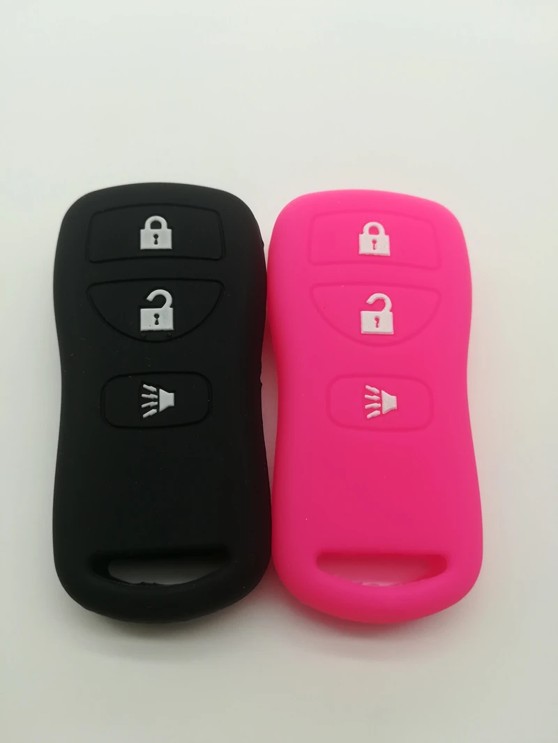 

for nissan key cover key case holder CAR ACCESSORIES for XTERRA PATHFINDER FRONTIER TITAN VERSA SENTRA MURANO NV ARMADA 2pcs