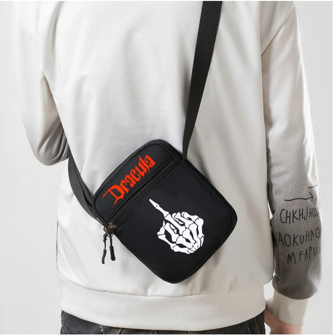 Fashion Men Shoulder Bag Cool Bag Small Bag Messenger Bag Square Crossbody Bags