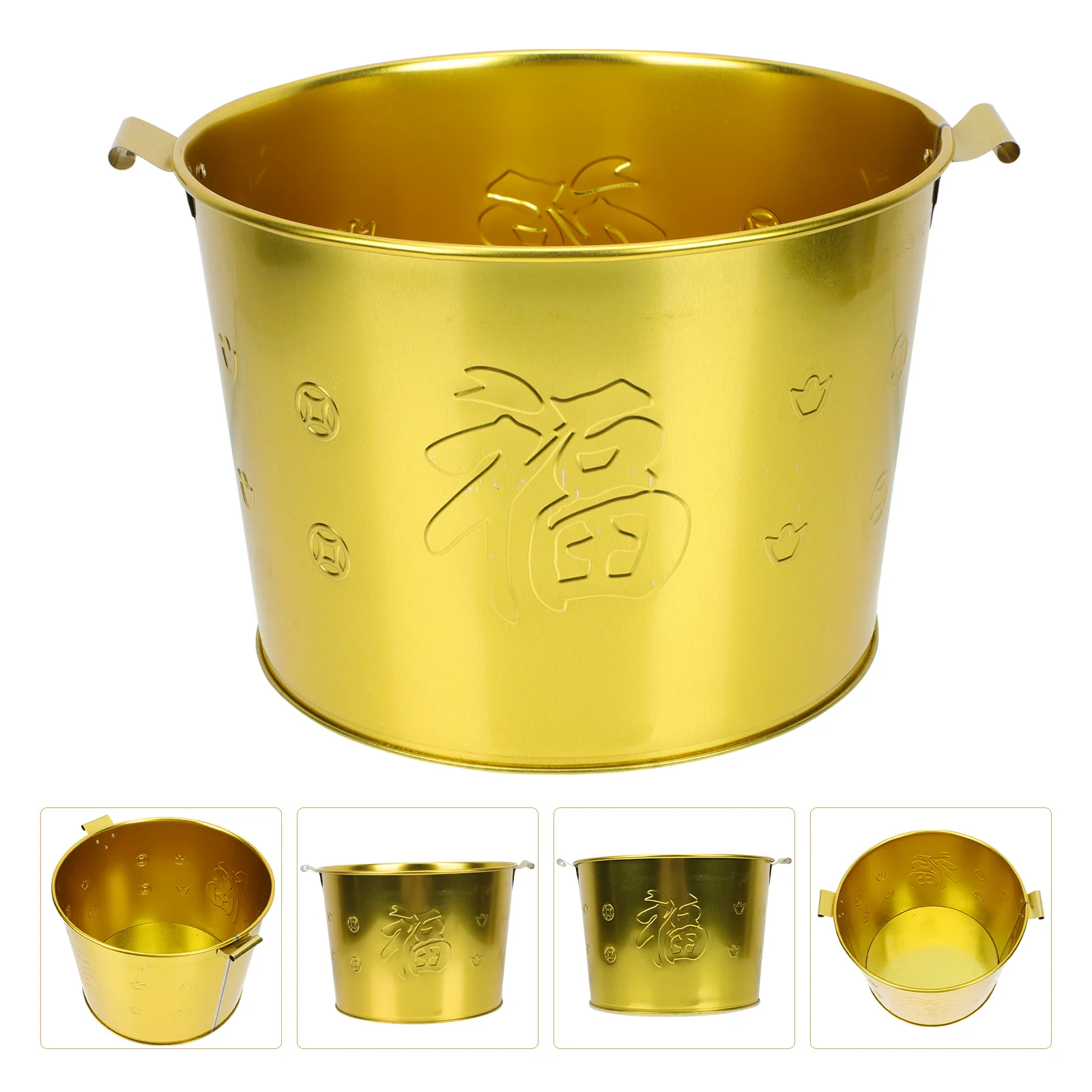 

Stainless Steel Bucket Household Burn Joss Paper Money Incinerator