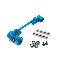 upgrade metal steering assembly for wltoys 144010 144001 144002 124016 127017 124019 124018 lc 114 rc car parts