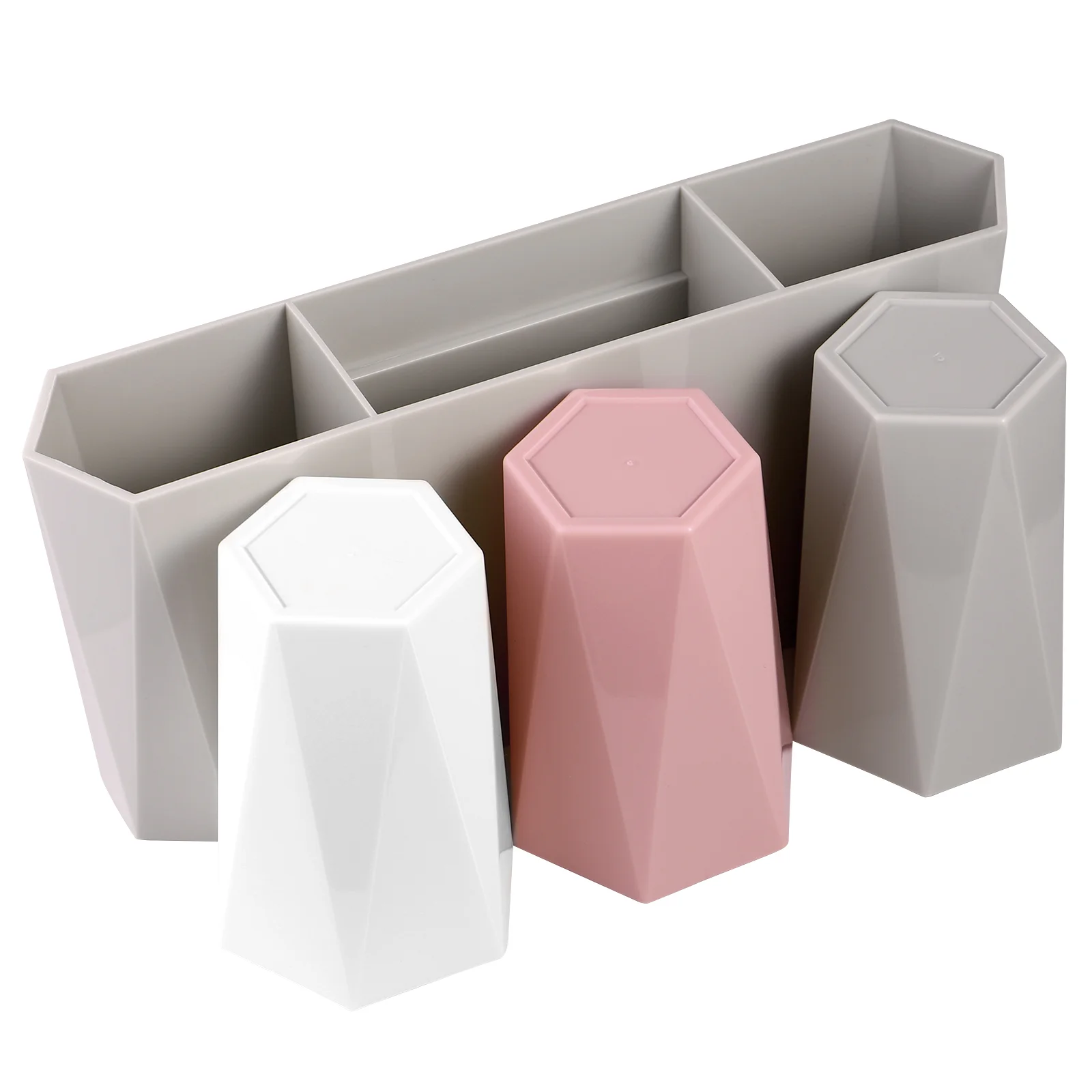 

1 Set Toothpaste Holder Bathroom Accessories Wall Mount Holder Toothpaste Rack
