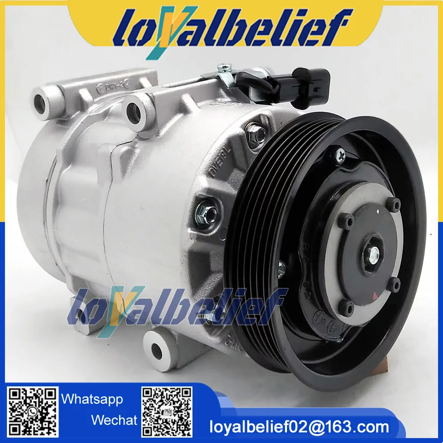 Компрессор кондиционера для Kia Sorento DVE18 2 4 97701-2P400 977012P400 1F3BE-06400 1F3BE06400
