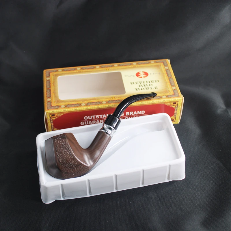 

Old Style retro Smoking Pipe Wooden high-quality Hookah mouthpieces Removable to Clean Recyclable Pipes smoking grass Men Gift