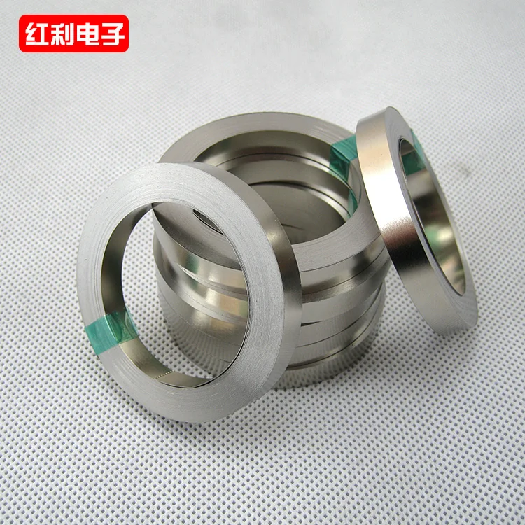 

Pure Nickel Sheet 0.1/0.12/0.15/0.2MM Power Battery Connecting Piece Lithium Battery Nickel Strip 5 Meters 10 Meters a Roll