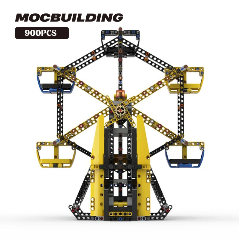 

900 шт., Детский конструктор «колесо обозрения»