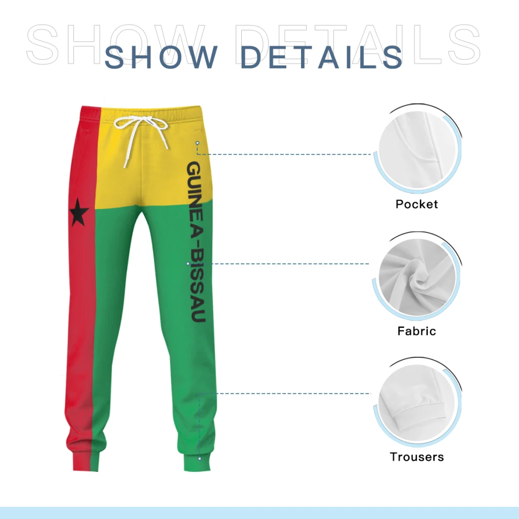Мужские спортивные штаны с карманами многофункциональные джоггеры флагом