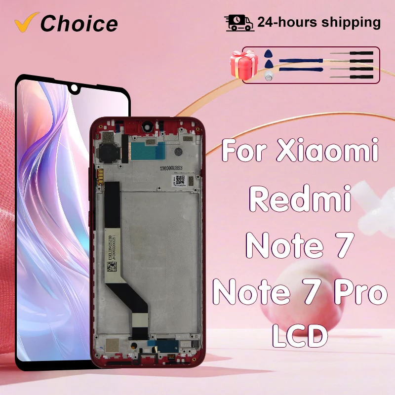 Выбор M1901F7H для Xiaomi Redmi Note 7 ЖК-дисплей M1901F7G сенсорный экран Pro дисплей запасные