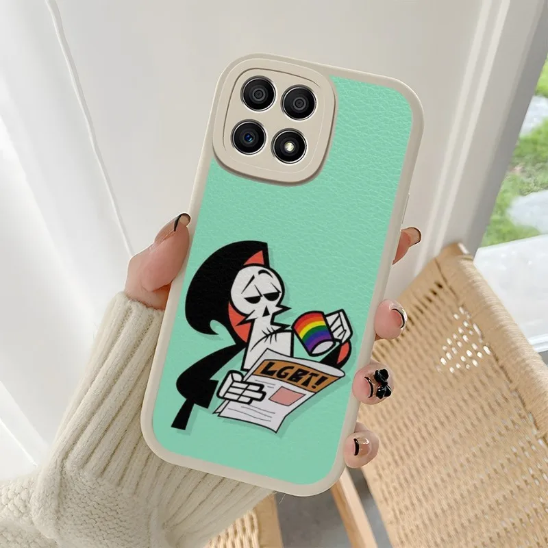 Grim Adventures Of Billy And Mandy Phone Case For Huawei P30 P40 P50 Mate 30 40 50 Nova 8 9 9SE 10 Y70 10z Pro Plus Lambskin images - 6