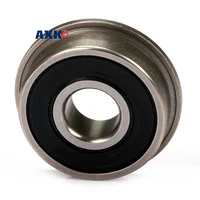 chrome steel flange ball bearing rubber seal abec 5 f608 2rs flange bearing deep groove ball radial ball bearing 8x22x7mm
