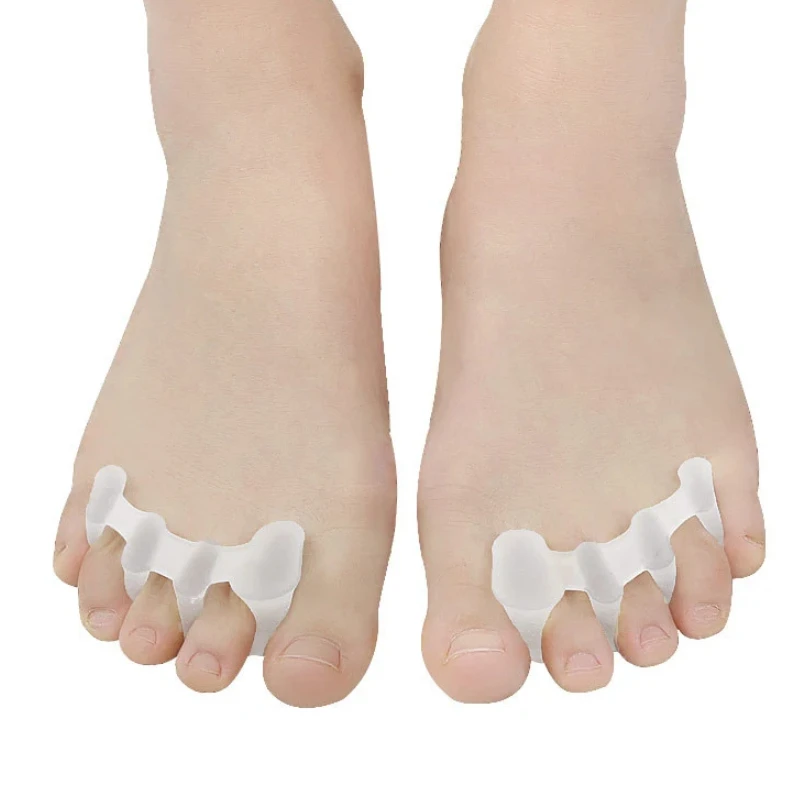 5 пар силиконовые разделители для большого пальца ноги при вальгусной деформации