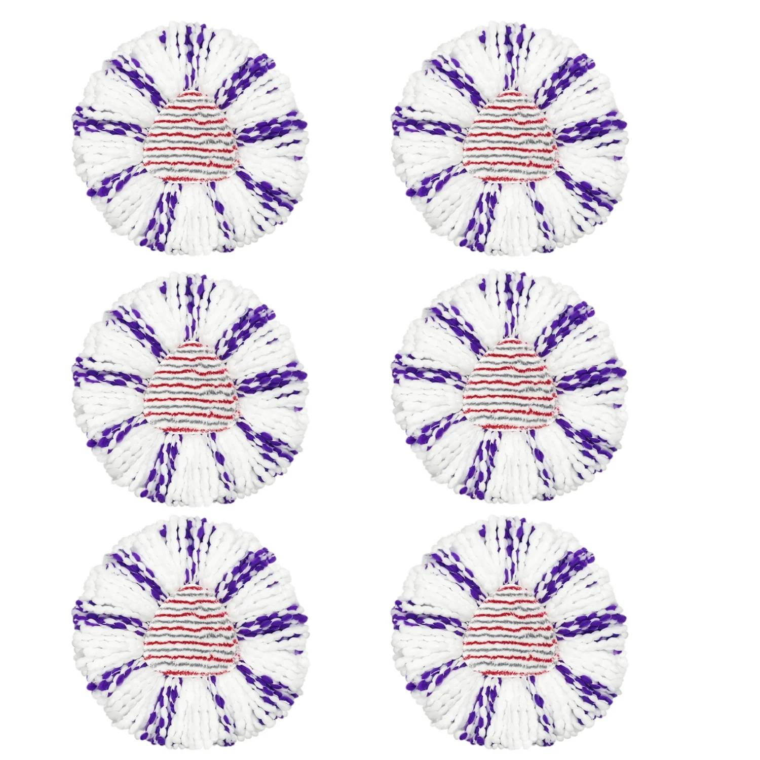 

3/6 Упаковок Сменной Насадки Для Швабры, Совместимой С Вращающейся Шваброй Vileda Easy Wring