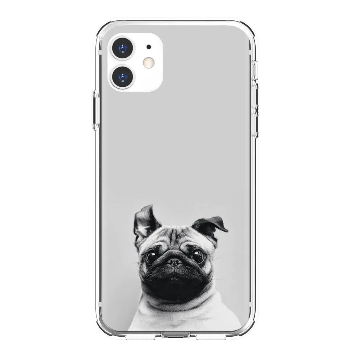 Силиконовые чехлы для телефонов с изображением милого мопса-Собаки-HD-обои iPod Touch