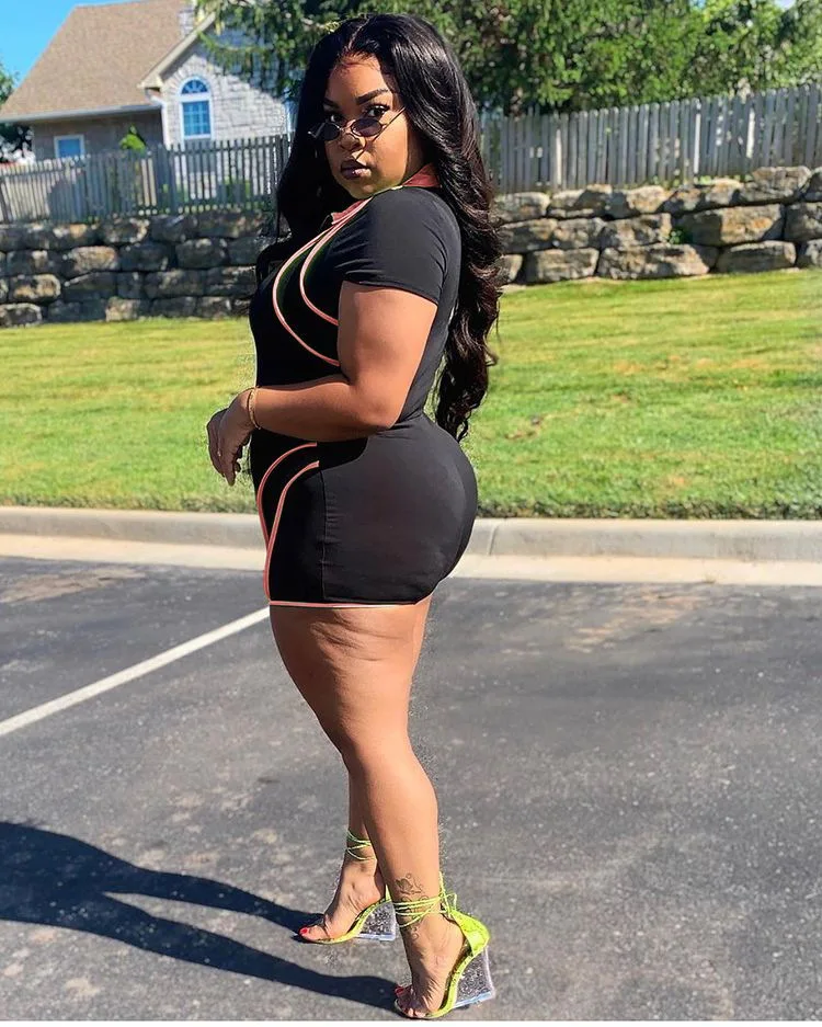 Plus Size Chic And Elegant Women Jumpsuits Zipper V Neck Outfit Lady Outwear Designer Pant 2023 Summer Female Fashion Jumpsuits