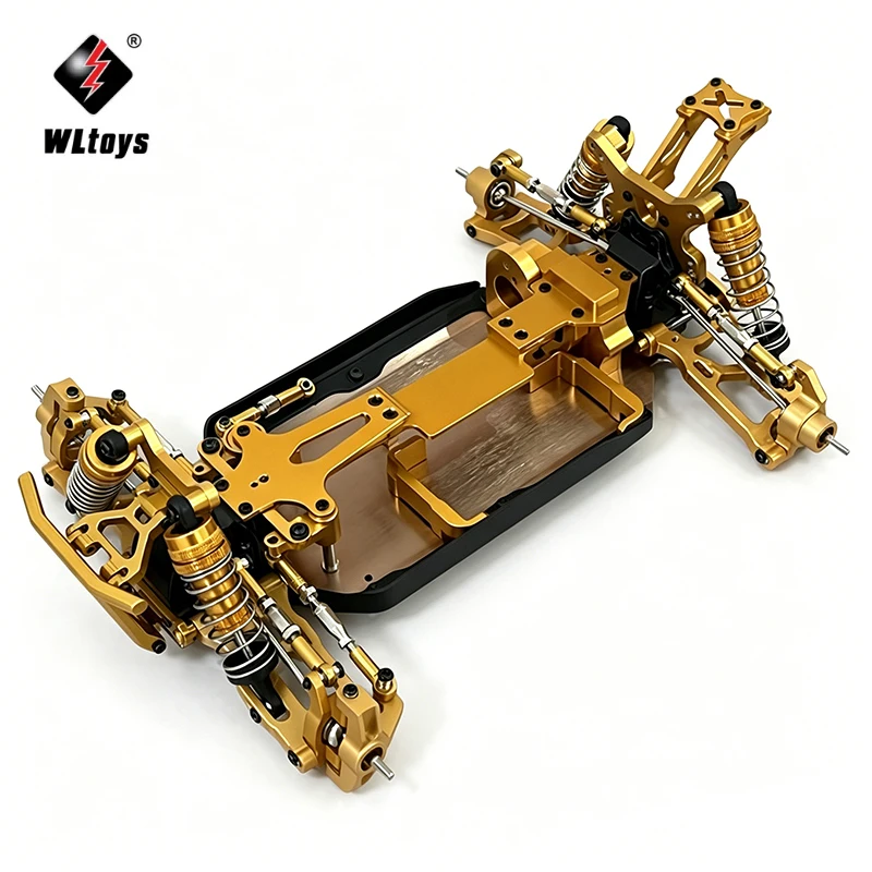 Комплект металлических деталей для модернизации WLtoys 124017, 124016, 124018, 124019, 144001, 144010, 124007 - Шестерни, рулевой кулак, рулевые тяги, подшипники, колеса, винты (art.: 3920da018999d) - 3920da018999d