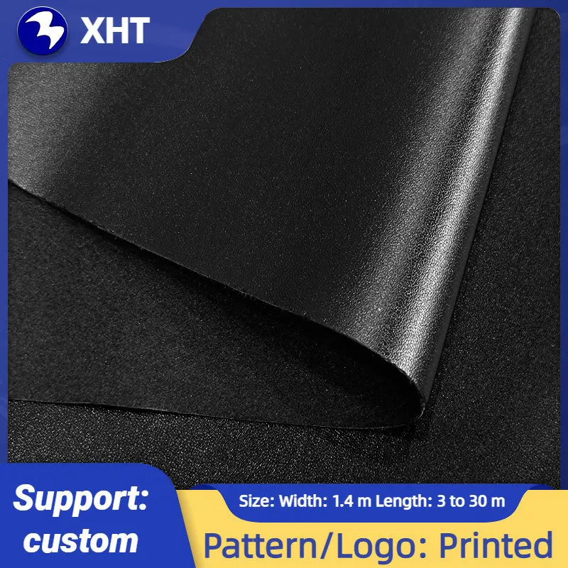 

45*135cm black color Leatherette Faux Leather rolls For Sewing Sofa Car DIY Hademade Material