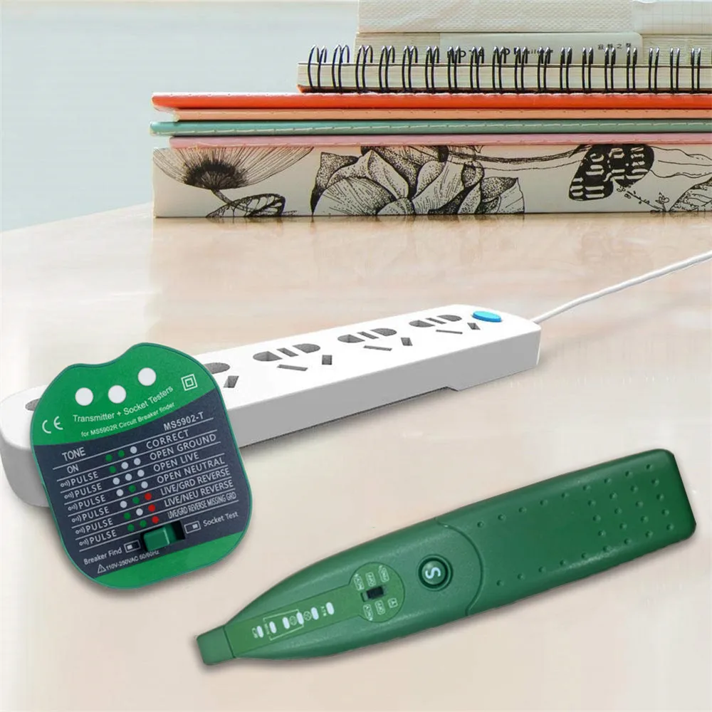 Автоматический выключатель тестер розетки предохранителя ЕС США 220 В 110