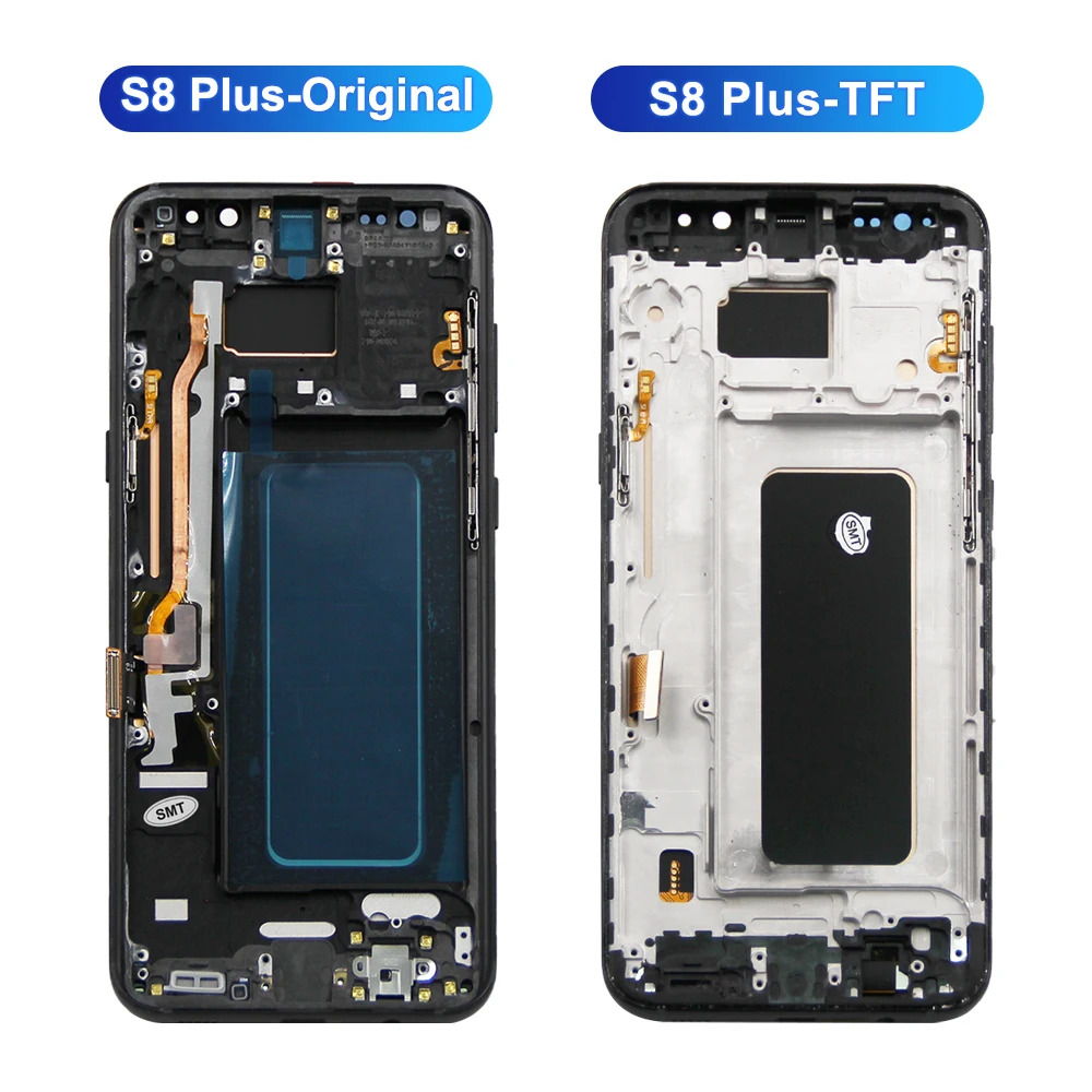 Высококачественный TFT-дисплей для Samsung Galaxy S8 Plus G955 G955F ЖК-дисплей сенсорный экран с