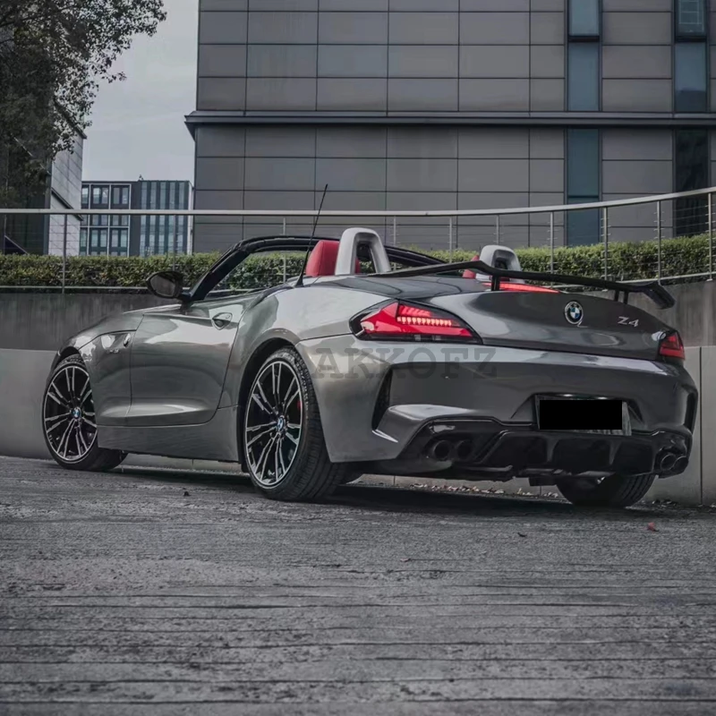 Для BMW Z4 E89 18i 20i 23i 28i 30i 35i 2012-2017 сухое углеродное волокно/углеродное волокно задний