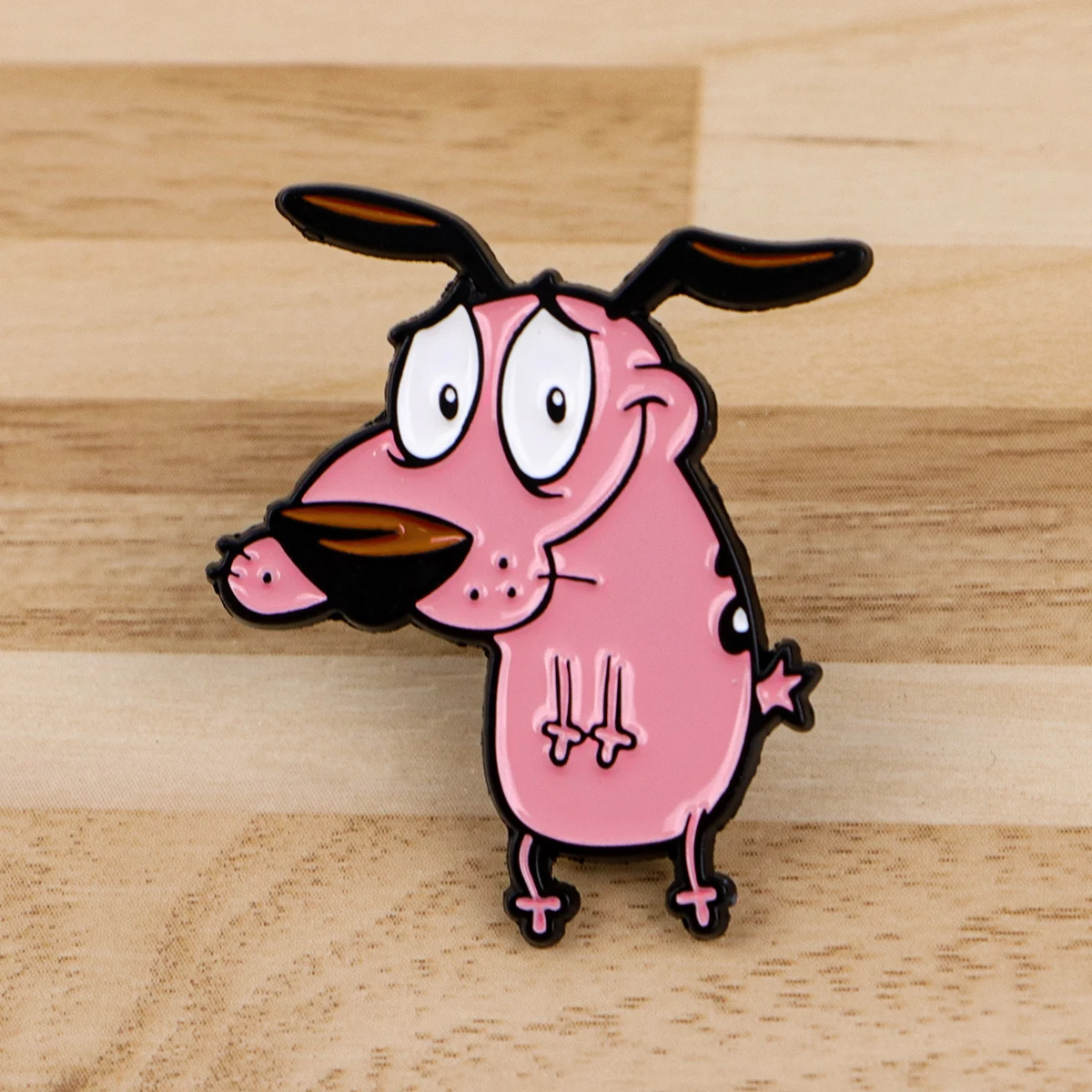 Эмалированные булавки Cowardly Hero Dogs, значки с аниме-фигурками, металлическая брошь с лацканами для рюкзаков, броши, модные ювелирные изделия, аксессуары, подарки (art.: 3920c8f8e71eb) - 3920c8f8e71eb