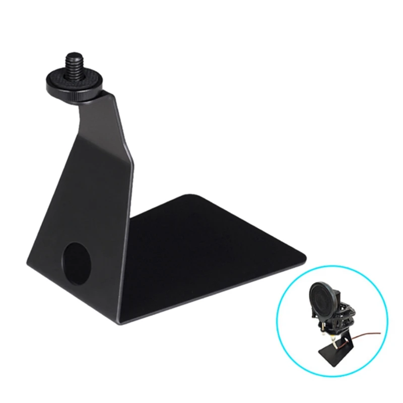 

Desk Microphone Triangle Holder Shockproof L Shaped Microphone Stand Mount Non Slip Mic Bracket Rack For Live Stream