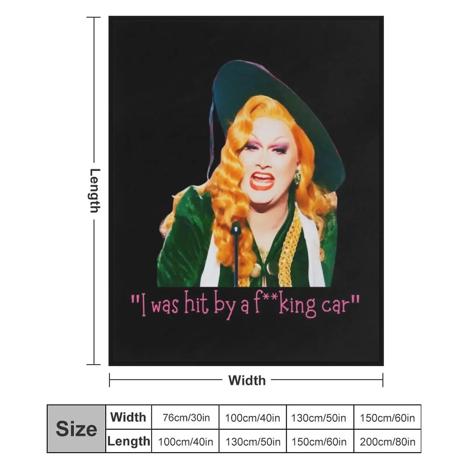 Jinkx Monsoon Drag Queen Quote T Jinx monsoon пледы одеяла и роскошные утолщенные летние постельные