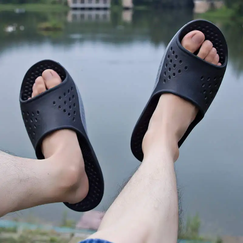 

Warm Slippers Number 14 Summer Rubber Flip Flops Luxury Brand High Quality Summer Shoes For Men Gray Men's Sandals 2022 Tennis