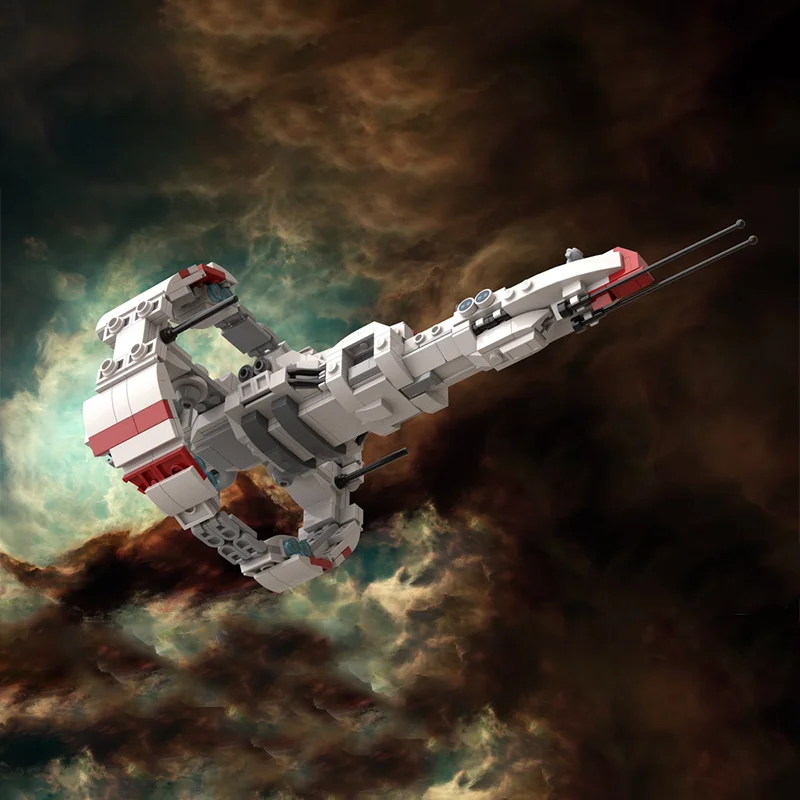 Фото Набор для сборки модели космического корабля EVE Online Stratios (615 деталей), научно-фантастическая коллекция, конструктор, игрушка, подарок №3