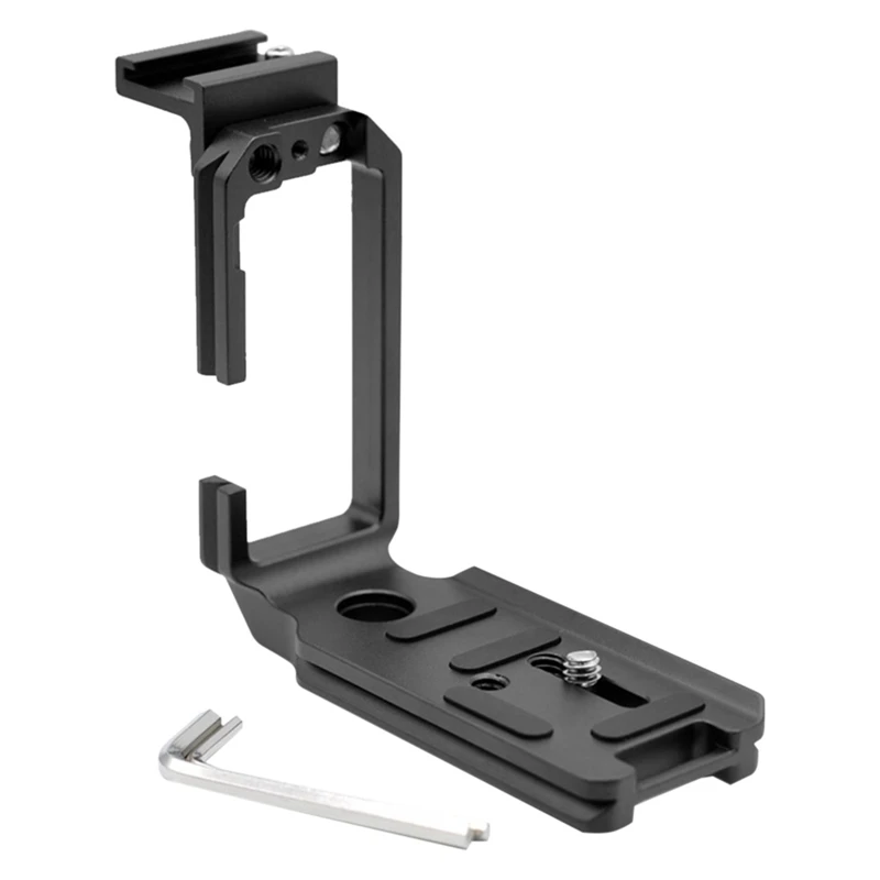 

Quick Release L Plate Vertical Shoot Hand Grip Holder Bracket With Hotshoe For Sony A1 A7S3 Universal A7M4A Camera