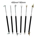 18*8 стержневой тактный газовый пружинный складной шарнир 50-450 Н5 кг-50 кг усилие подъема опорное отверстие Центральное расстояние 180 мм ходовое расстояние мм