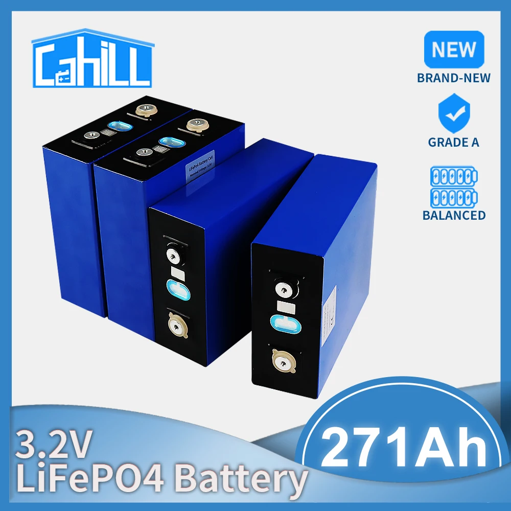 

Аккумулятор Lifepo4 класса А 3,2 В Ач, 1-32 шт., 12 В, 24 В, 48 В