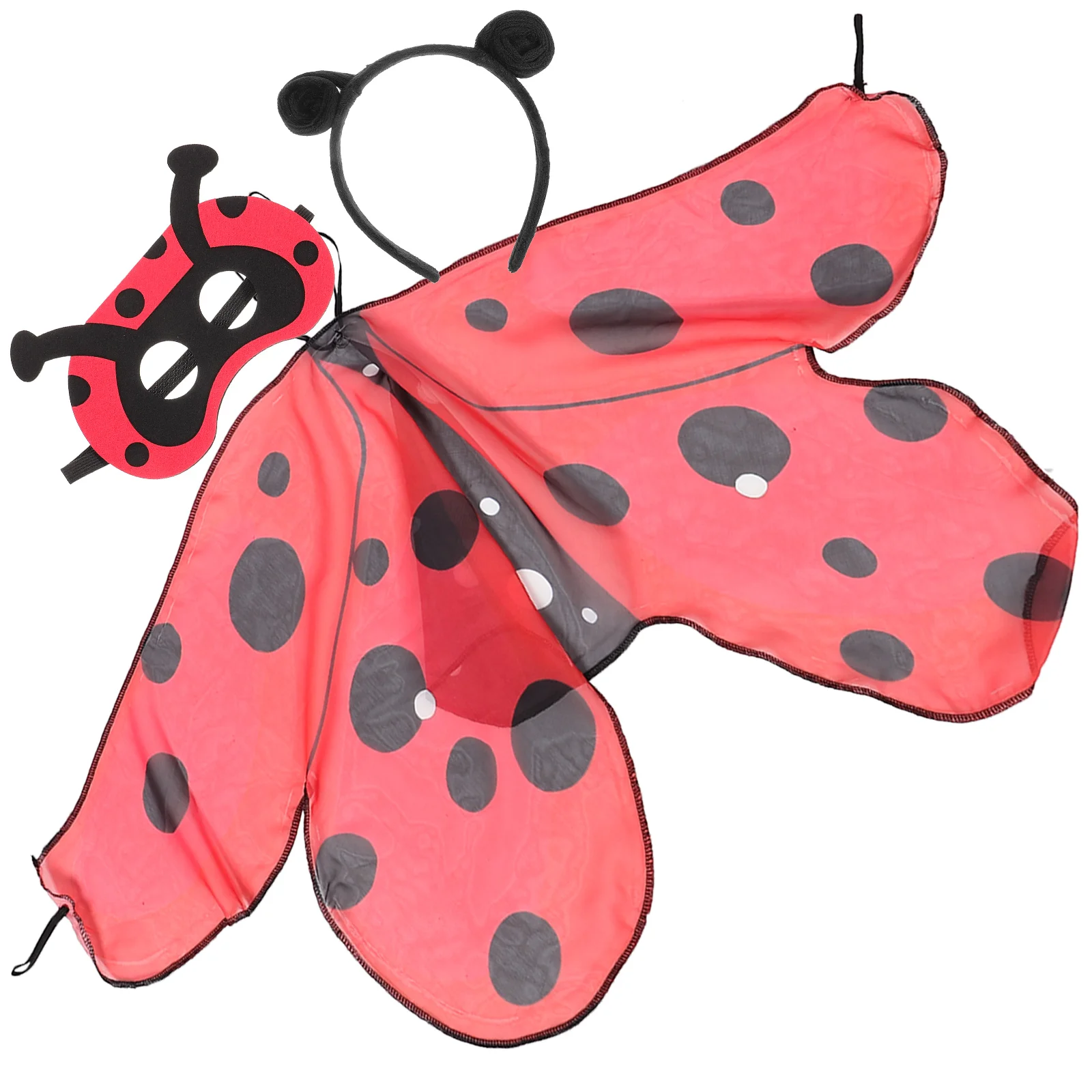 

Headband Halloween Costume Costumes Animal Ladybug Wings Girls Kids Polyester (Polyester) Accessories Child Headbands