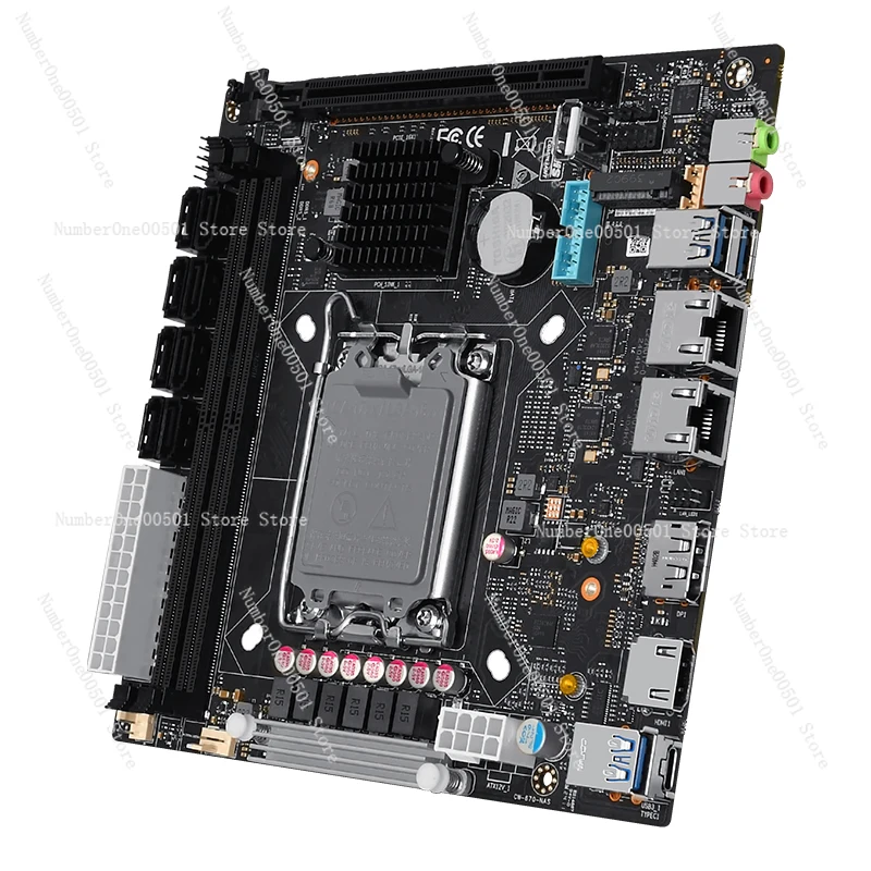 Основная плата NAS Q670 H670 12 поколений 13 14 Intel vpro