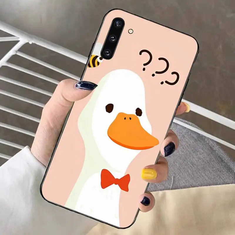 YNDFCNB Goose duck cute Phone Case For Redmi Note 4 X 5 A 6 7 8 Pro T 9 Pro 9S 10 Pro 11 Pro 11S 11Epro PocoM3pro