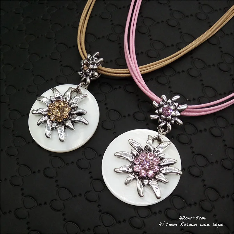 Женское ожерелье QIDIEHUA Edelweiss