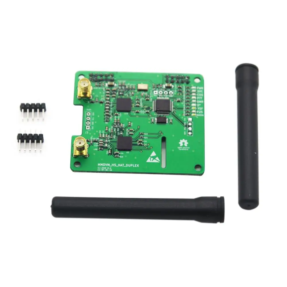 

Duplex MMDVM Hotspot Support P25 DMR YSF for Raspberry Pi + Antenna