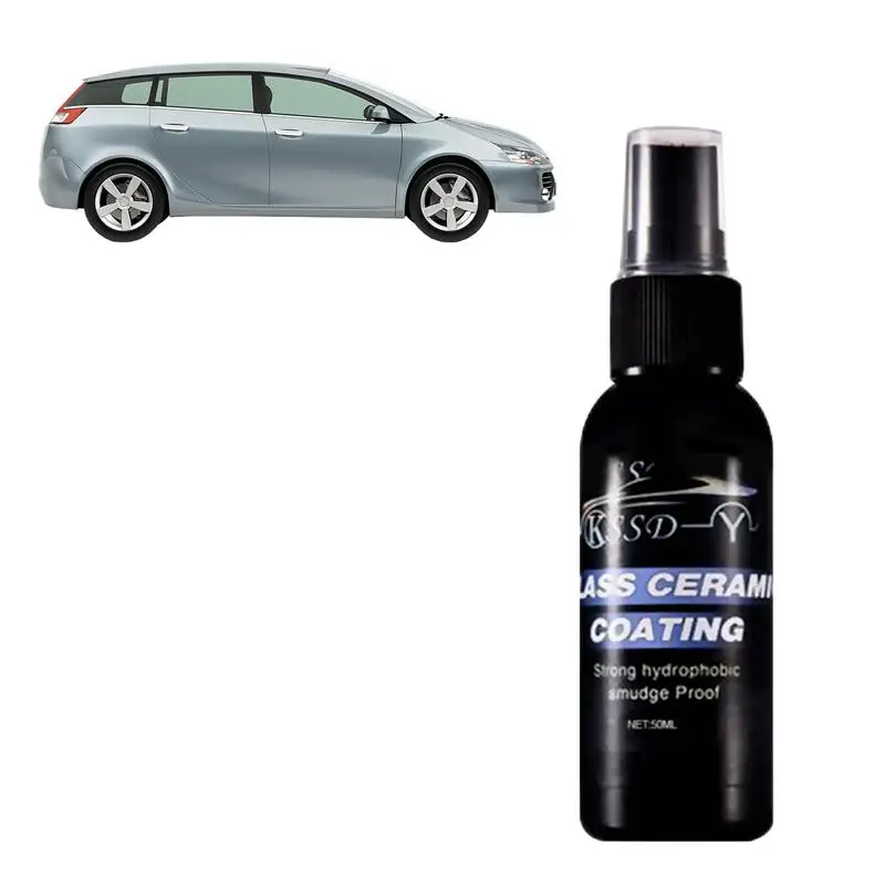 

Car Glass Spray Waterproof Waterproof Rain Proof Windshield Water Repels Oil Film For Auto Window Mirror Windshield 50ml