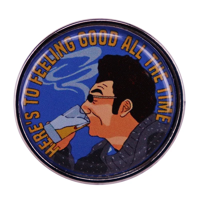 

B0087 TV Drama Theme Enamel Pin Brooches for Clothing Lapel Pins on Backpacks Badges for Bags Fashion Jewelry Accessories