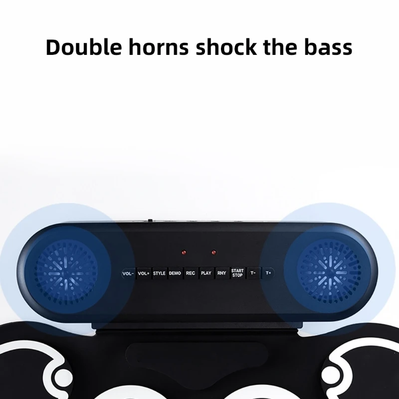 Удобные для начинающих скатывающиеся барабанные колодки Детские электрические