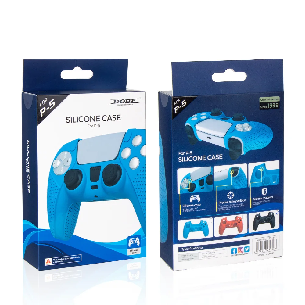 For PS5 Handle Soft Silicone Case PS5 Game Controller Protective Cover Game Accessories