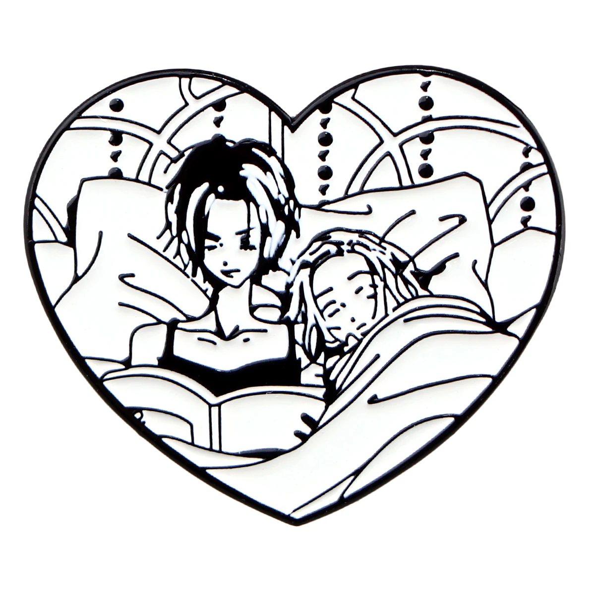 Эмалированная искусственная деталь аниме для мультяшных аксессуаров Значки