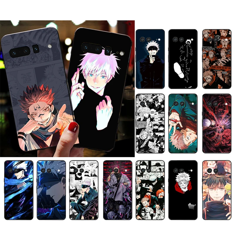 

Phone Case for Google Pixel 7 Pro 7 6A 6 Pro 5A 4A 3A Pixel 4 XL Pixel 5 6 4 3 XL 3A XL 2 XL Funda Jujutsu Kaisen Ryomen Sukuna