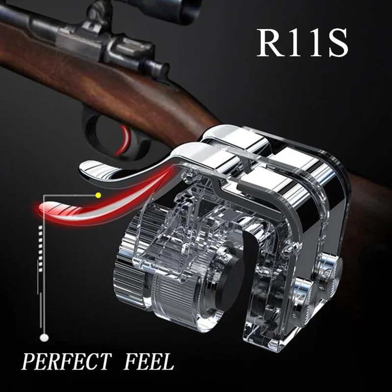 game for pubg controller mobile phone gamepad mobile joystick trigger aim shooting l1 r1 metal abs key button for iphone android free global shipping