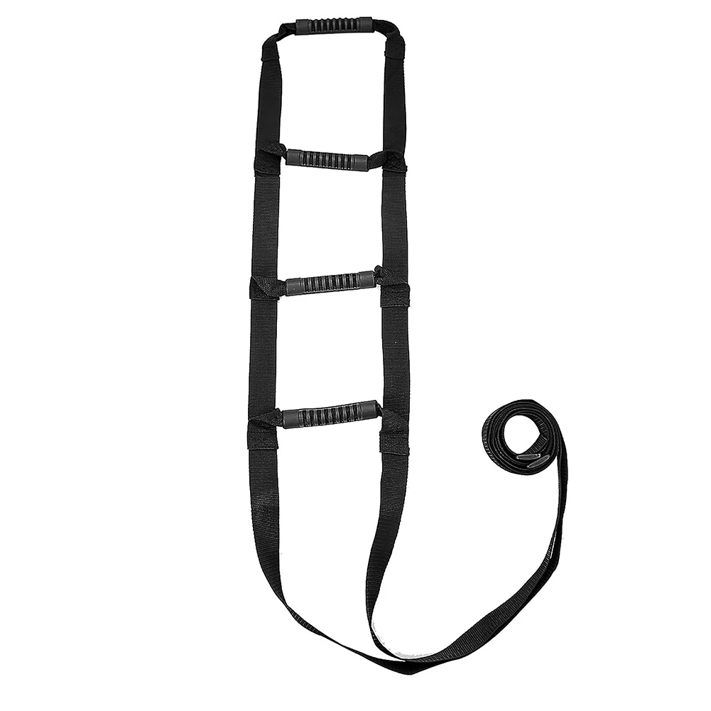 

Bed Ladder Strap Easily Installation Easy To Use Flexible Webbing Wear Resistant With 4/6 Hand Grips Handle Help