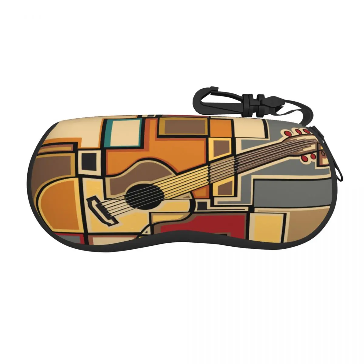 

Фрактальная Акустическая гитара, искусство, Мягкий футляр для очков со шнурком, защита для очков