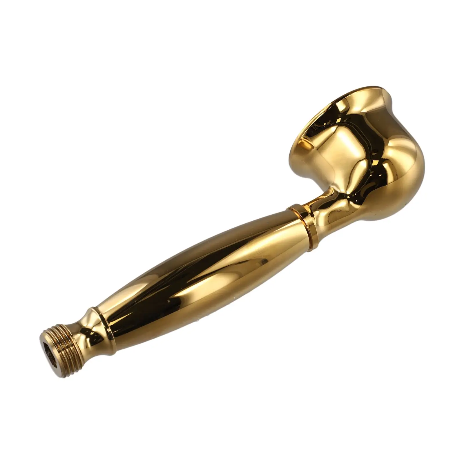 Ручная Лейка для душа в ванную комнату латунь 17 5x5 см хромированная круглая