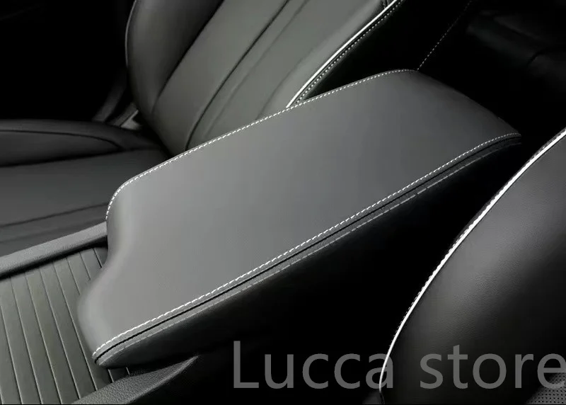 Верхняя замша для Hyundai sonata dn8 2020 2021 + автомобильные аксессуары кожаная Центральная