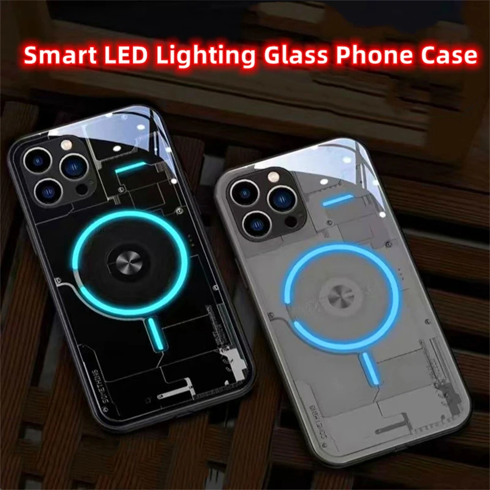 Светящееся кольцо со светодиодной подсветкой чехол для телефона XiaoMi 13 12 11 Pro Ultra