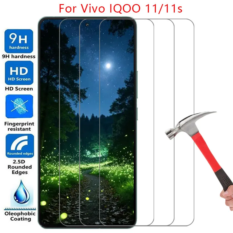 Фото Защитная пленка для экрана Vivo iQOO 11/11S, защитное закаленное стекло для iQOO 11/11S/S11, пленка для телефона 5G №1